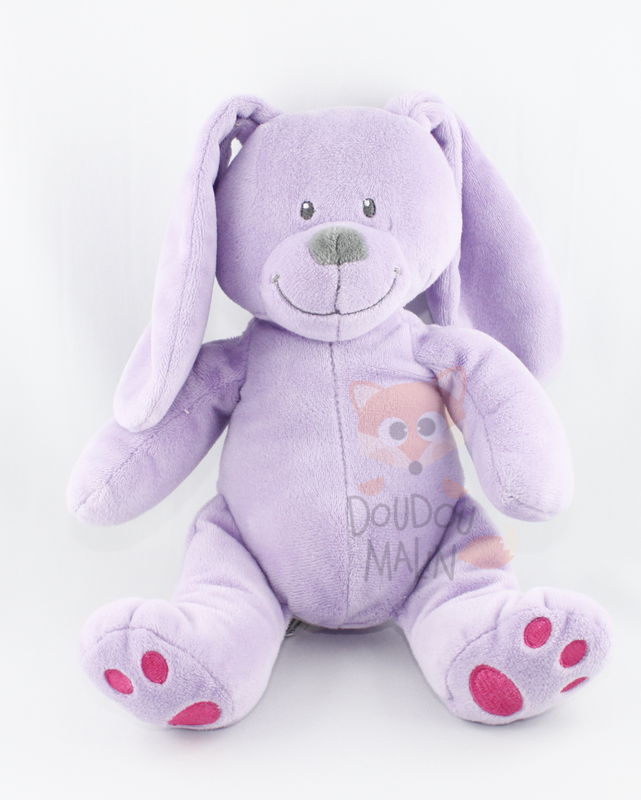  baby comforter rabbit pink purple 